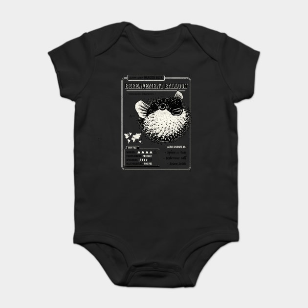 Bereavement Balloon Baby Bodysuit by dumbshirts
